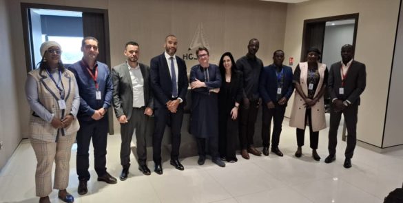 Visite du partenaire Varian sur les chantiers des projets phares du Ministère de la Santé et de l’Action Sociale